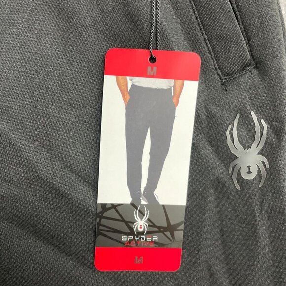 NEW Spyder Active Men's M Black Jogger Pants - Picture 4 of 6